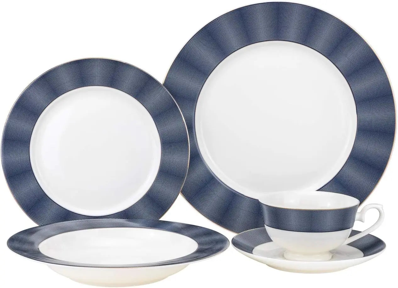 20-pc Luxury Bone China Tableware