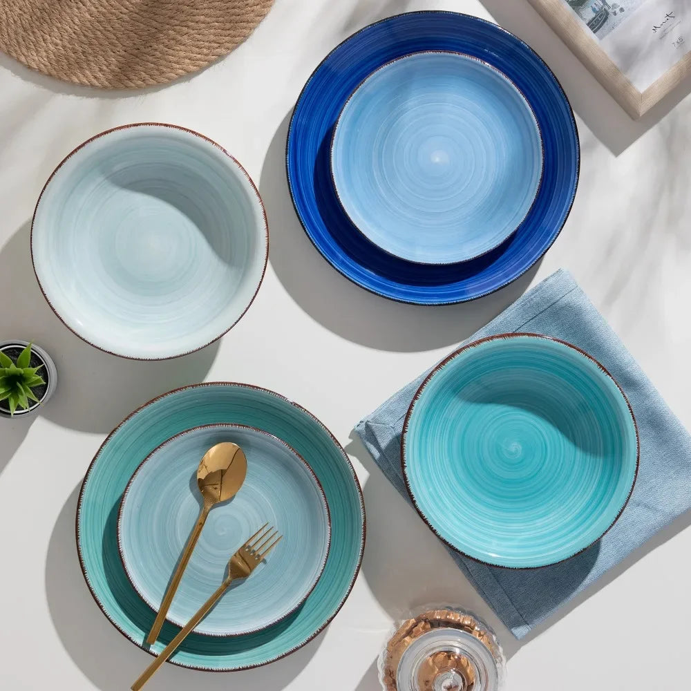 18 Piece Vancasso BONITA Ceramic Dinnerware Set