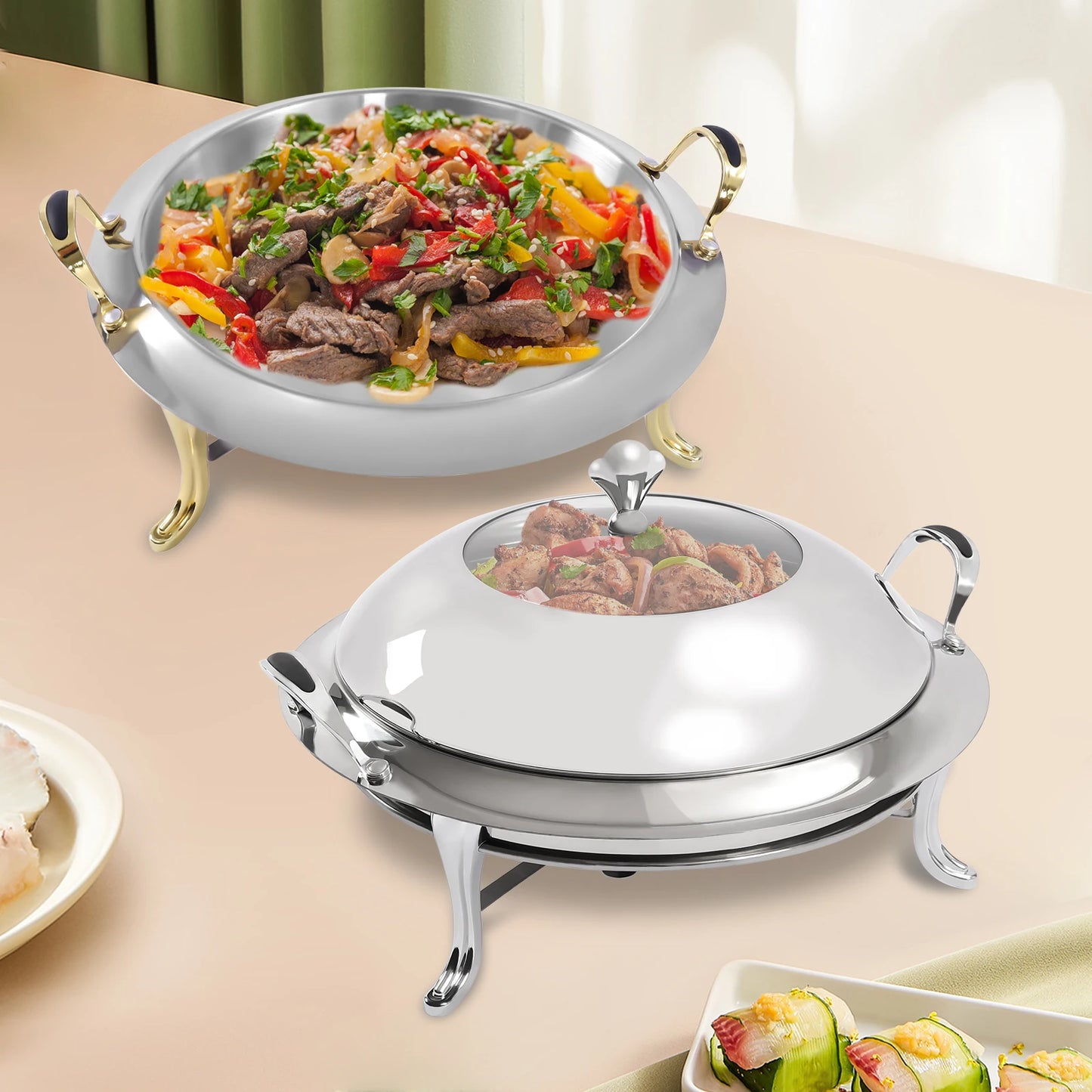 3L Stainless Steel Chafing Dish Set