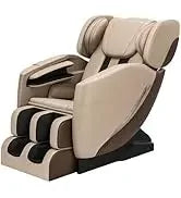 Full Body Zero Gravity Chair with 8 Fixed Massage Rollers,6 Auto Modes, Waist Heated, Bluetooth Speaker