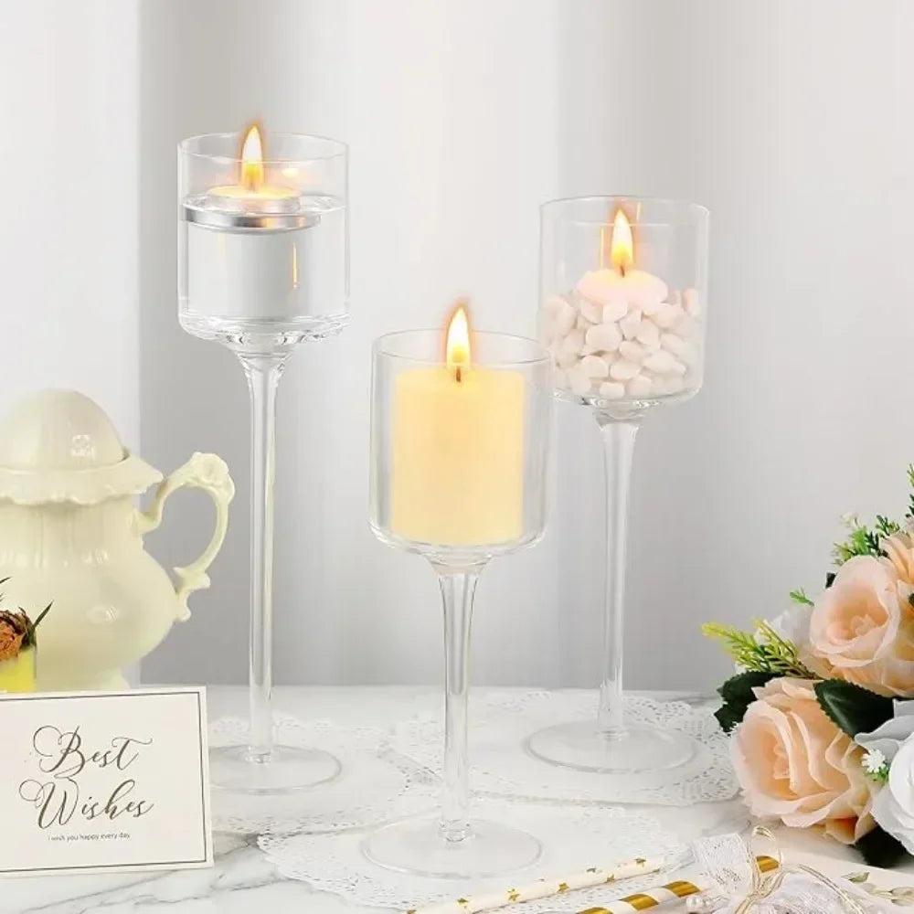 36 Pcs Glass Tea Light Floating Candle Holders