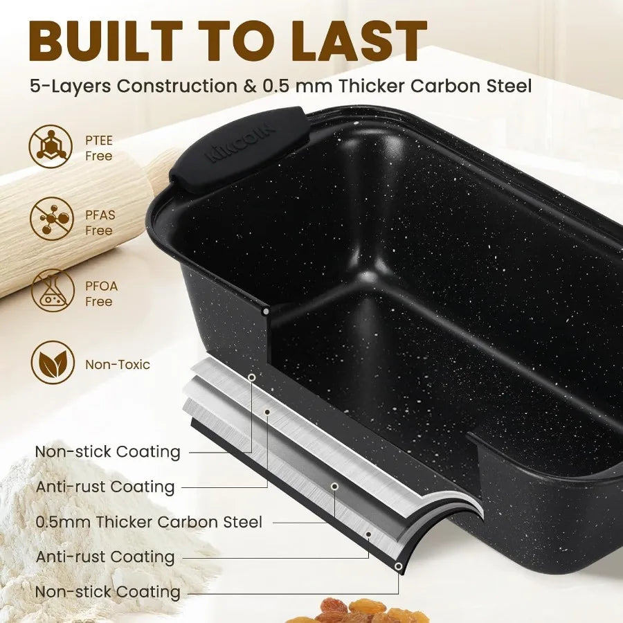 22 PCS Stackable Nonstick Bakeware Set