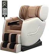 Full Body Zero Gravity Chair with Auto Modes, 8 Fix Point Rollers, Bluetooth, Foot Massage, Heating Function