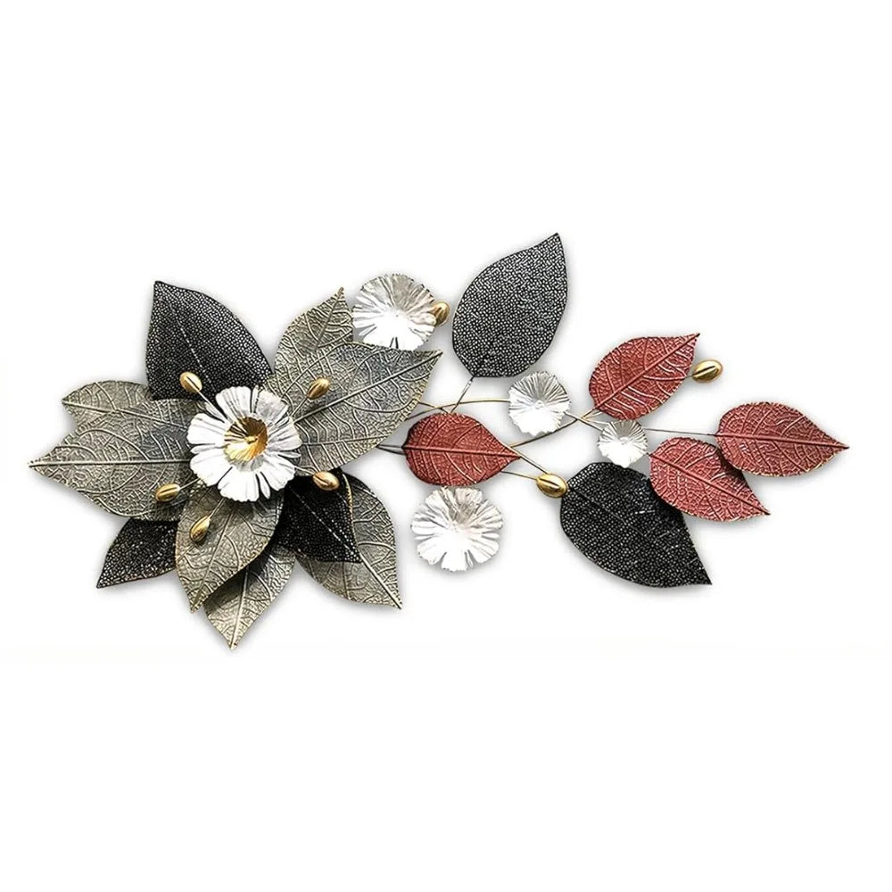 Stunning 3D Metal Flower Bohemian Wall Decor