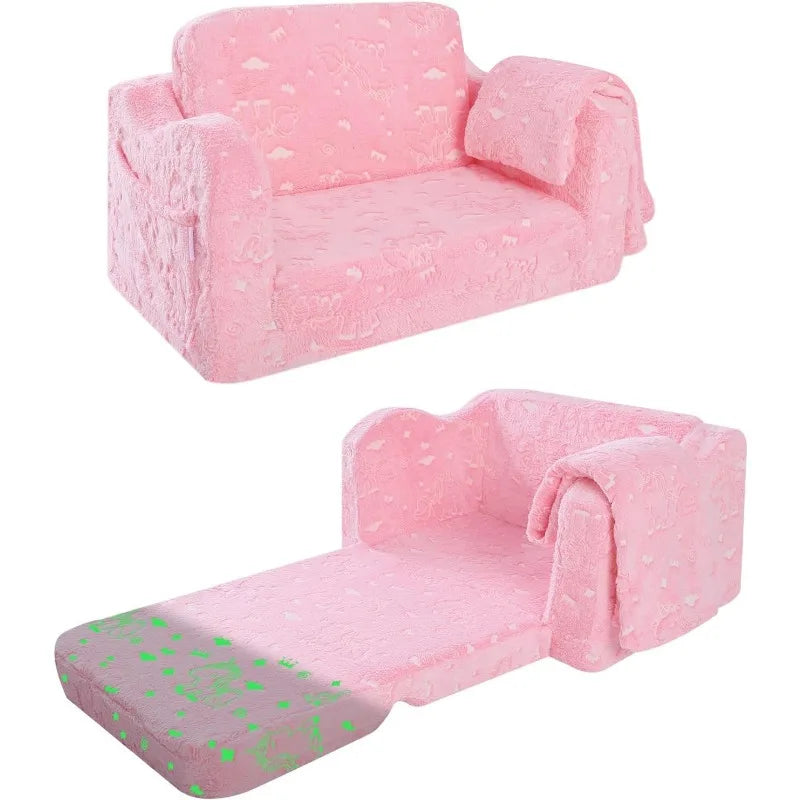 Comfy Baby Fold Out Convertible Sofa Couch