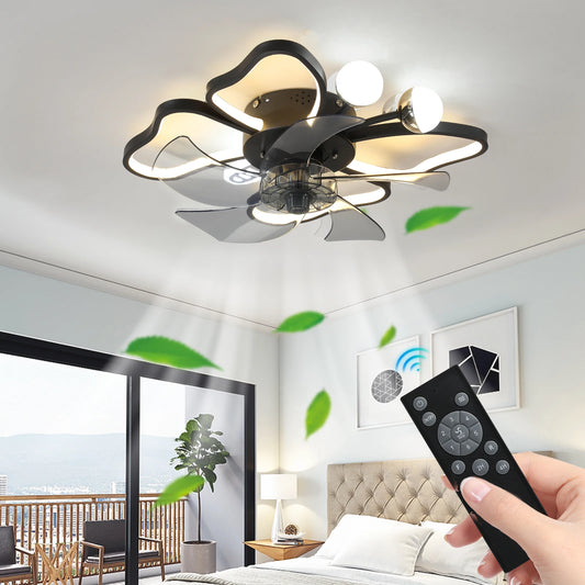Stylish Low-Profile Design Modern  Remote Control Ceiling Fan