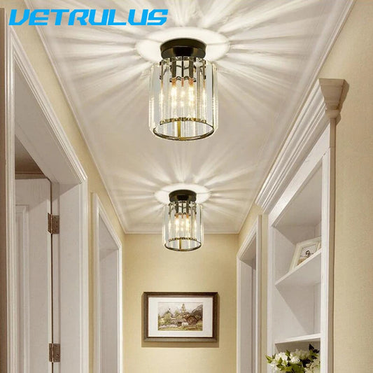 Luxury Led K9 Crystal Pendant Light Ceiling Lamp