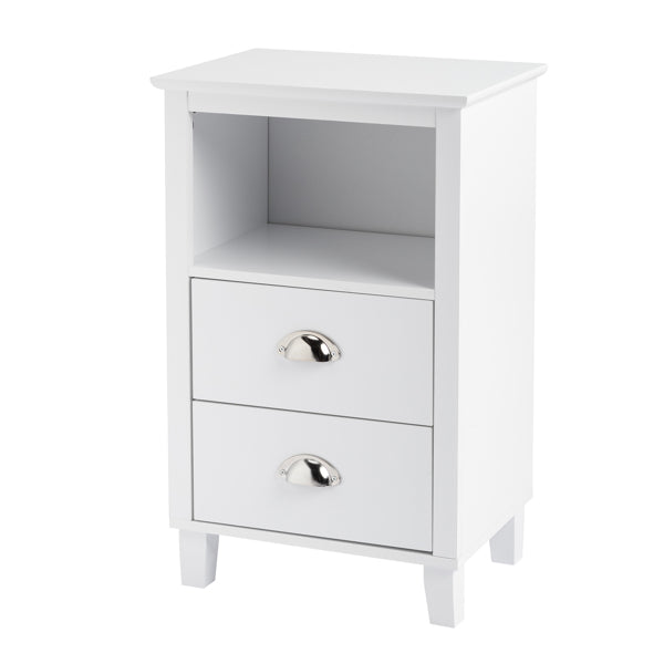 40*30*63cm White Bedside Table