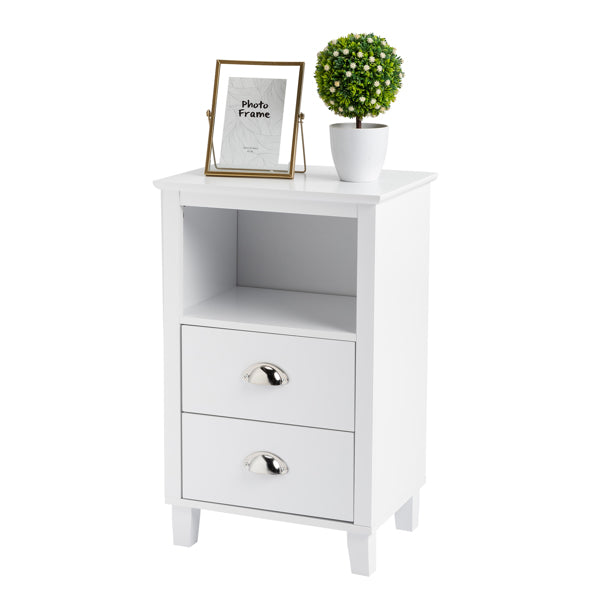 40*30*63cm White Bedside Table